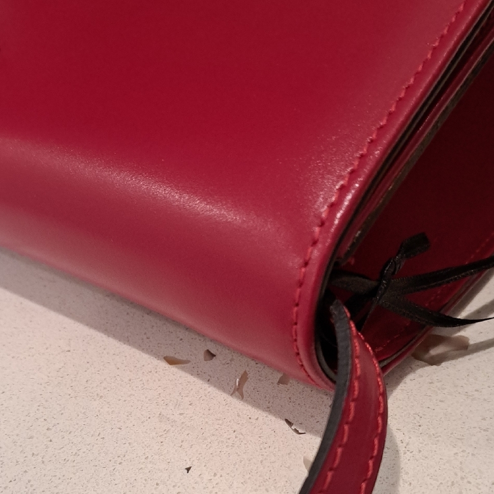 NWOT Valentino Red Leather Bag - Picture 7 of 11